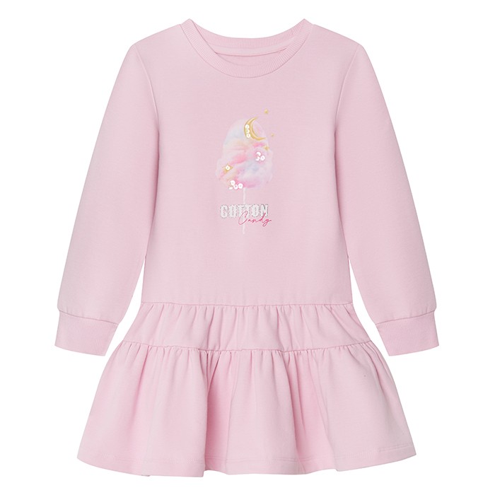 Платье трикотажное для девочки Lapin House Lapin House 242E3203-502/2-6/М/24-02