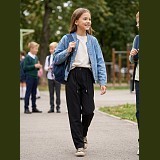 Брюки текстильные для девочки Badi Junior Badi Junior 15121/М/24-02