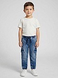 Брюки типа джинсы для мальчика GUESS Guess N6RA05D5FQ0-MKNT/М/26-01