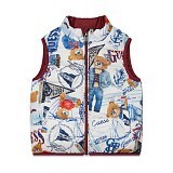 Куртка двусторонняя (безрукавка типа жилет) для мальчика GUESS Guess N6RL01WCFM2-P7HZ/М/26-01