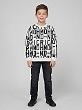 Джемпер для мальчика JOHN RICHMOND Richmond RBP24133FE-L.WHT/BLK/М/24-01
