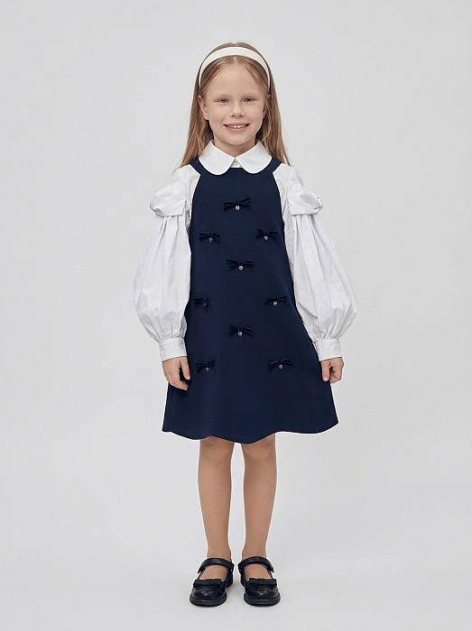 Сарафан текстильный для девочки PICCINO BELLINO Piccino Bellino 03392/М/26-02