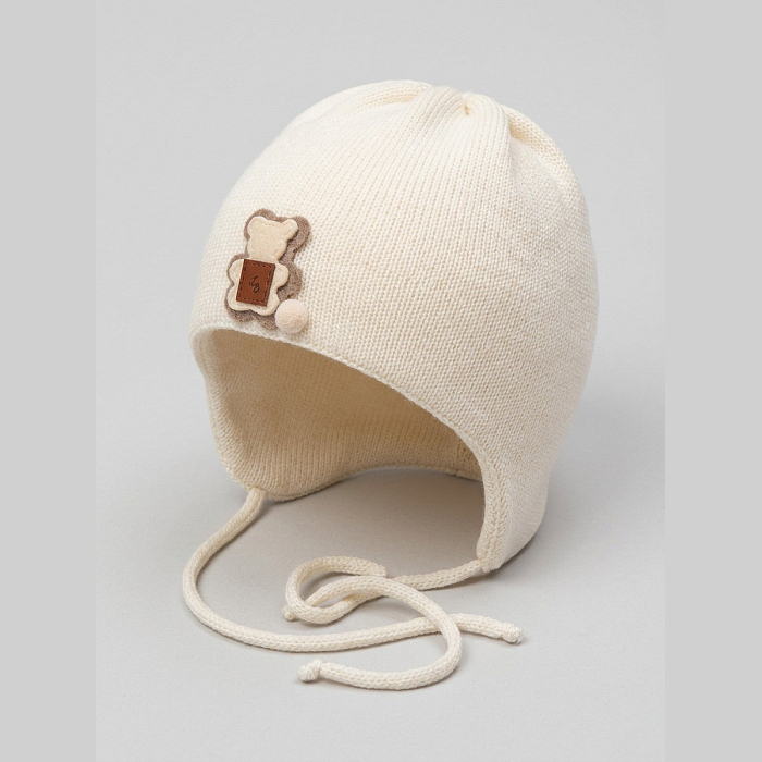 Шапка для мальчика Joli Bebe Joli Bebe 5617BD-CREAM/23-02