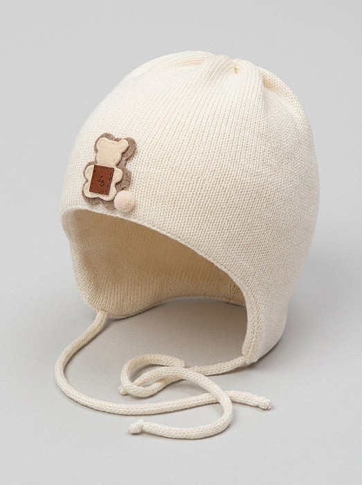 Шапка для мальчика Joli Bebe Joli Bebe 5617BD-CREAM/23-02