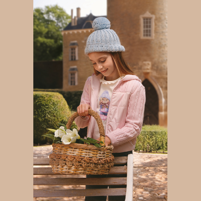 Блузка трикотажная для девочки Lapin House Lapin House 242E2425/М/24-02