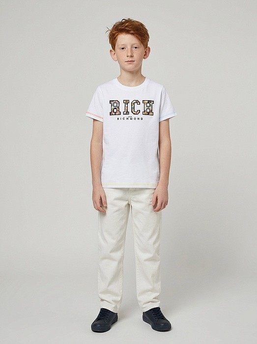 Футболка для мальчика JOHN RICHMOND Richmond RBP25157TS/М/25-01