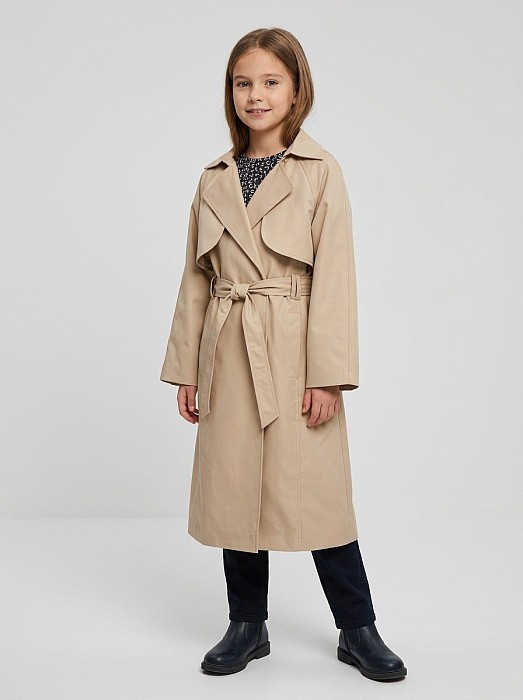 Плащ текстильный для девочки Badi Junior Badi Junior 15128/М/24-02