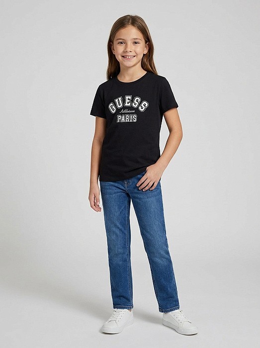 Футболка для девочки GUESS Guess J6RI41J1314-JBLK/М/26-01