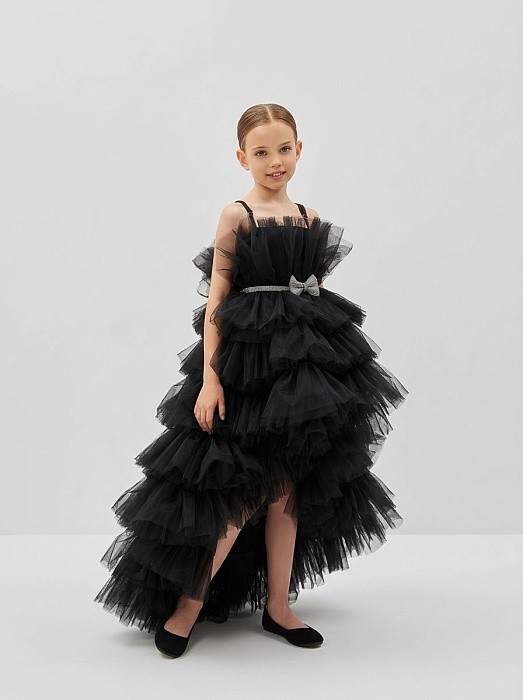 Платье для девочки MONIKAMO MONIKAMO SPARKLY-E-BLACK/М/26-01
