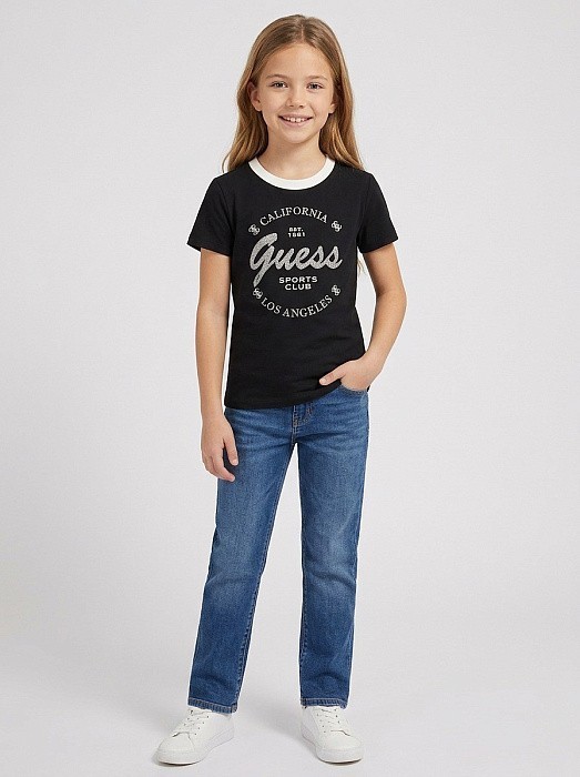 Футболка для девочки GUESS Guess J5BI37J1314-JBLK/М/25-02