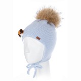 Шапка для мальчика Joli Bebe Joli Bebe 5091BHDWB-LIGHT BLUE/22-02