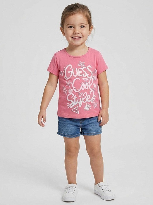 Футболка для девочки GUESS Guess K4GI04K6YW1-G6M4/24-01