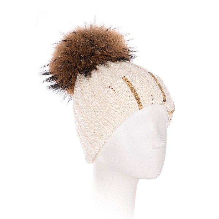 Шапка для девочки Joli Bebe Joli Bebe 5323BFWB-CREAM/22-02