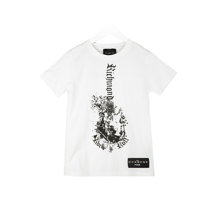 Футболка для мальчика John Richmond Richmond RBP23016TSSW-WHITE/23-01