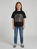 Футболка для девочки JOHN RICHMOND Richmond RGP26065TS/BLACK/26-01