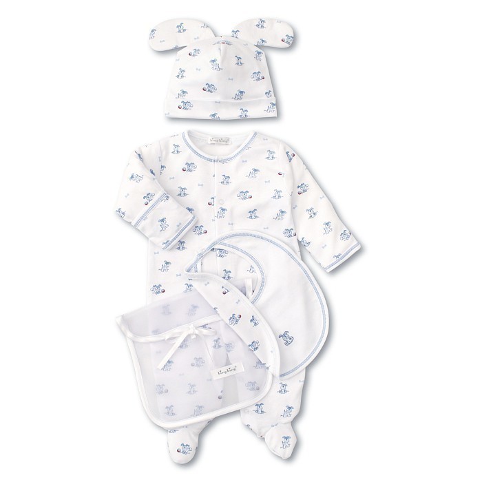 Комплект тр. (комбинезон+шапка+нагрудный фартук) Kissy Kissy Kissy Kissy KB104028N/20-01