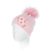 Шапка для девочки Joli Bebe Joli Bebe 5135BHDWB-ROSE/22-02