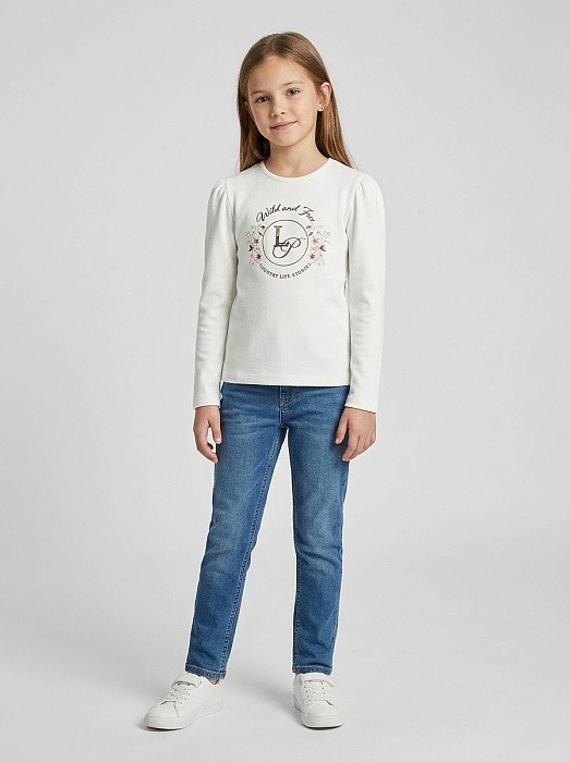 Блузка трикотажная для девочки Lapin House Lapin House 252E2182/М/25-02