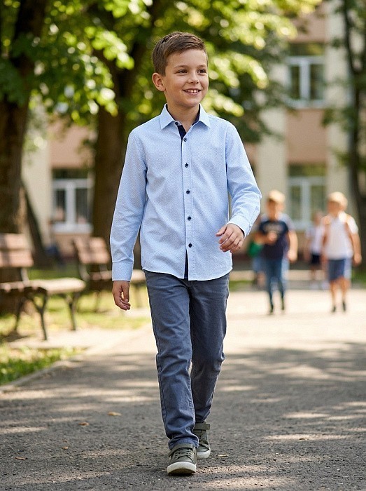 Сорочка текстильная для мальчика Tugi Tugi 1446.4/М/24-02