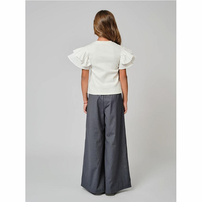 Блузка школьная трикотажная для девочки АНДЕРСЕН Андерсен 2242132бд02/М/25-02