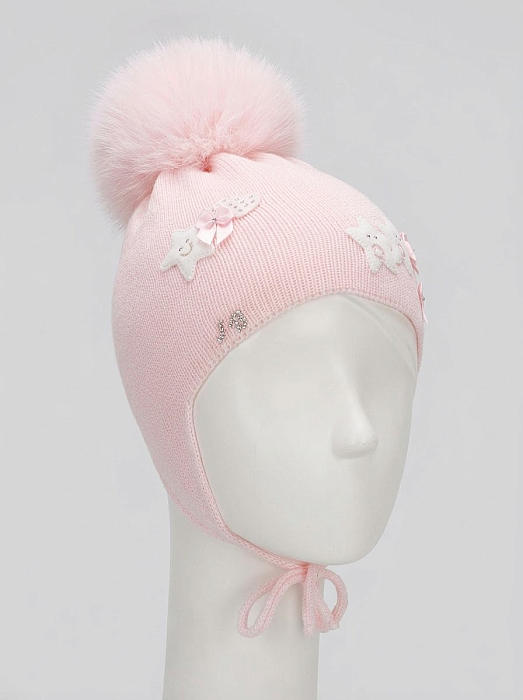 Шапка для девочки Joli Bebe Joli Bebe 5454BDGB-PINK/23-02
