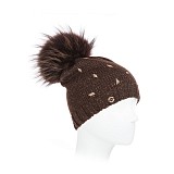 Шапка для девочки Joli Bebe Joli Bebe 4443BFWB-BROWN/21-02