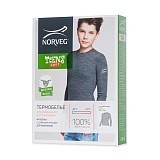 Футболка с длинным рукавом для мальчика NORVEG Norveg 4SJ2HLRU-014/20-02