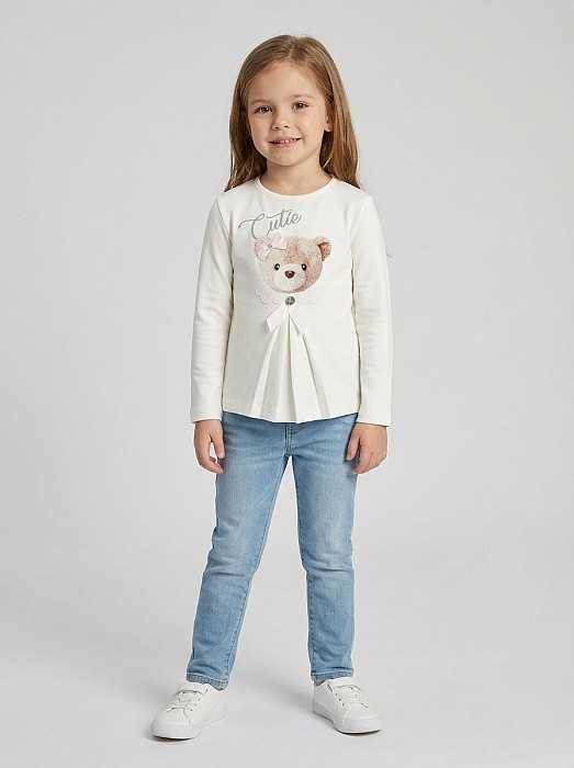 Блузка трикотажная для девочки Lapin House Lapin House 252E2416-12м-18м/М/25-02