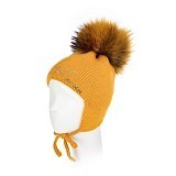 Шапка для девочки Joli Bebe Joli Bebe 4347BFWBD-YELLOW/20-02