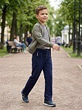 Брюки текстильные для мальчика Tugi Tugi 8101.2/М/24-02