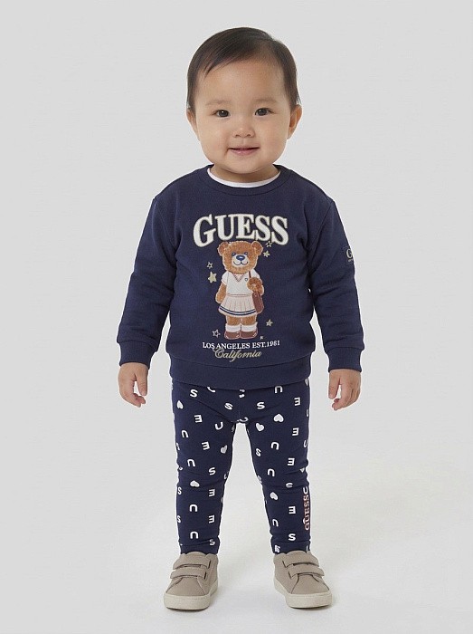 Фуфайка для девочки GUESS Guess K6YQ05K4422-G77G/М/26-02