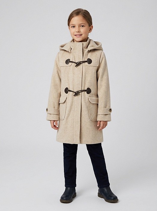 Пальто текстильное для девочки Badi Junior Badi Junior 15133/М/24-02