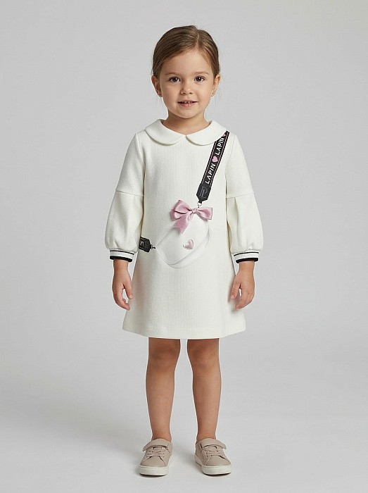 Платье трикотажное для девочки Lapin House Lapin House 252E3232/М/25-02