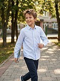 Сорочка текстильная для мальчика Tugi Tugi 1002.3/М/24-02