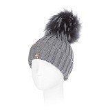 Шапка для девочки Joli Bebe Joli Bebe 4426BFWB-GREY/20-02