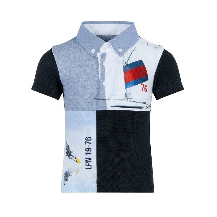 Рубашка-поло тр. для мальчика Lapin House Lapin House 231E2259/7-10/23-01