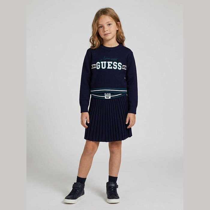 Комплект тр. (джемпер+юбка) для девочки Guess K6YG02Z0815-G77G/М/26-02