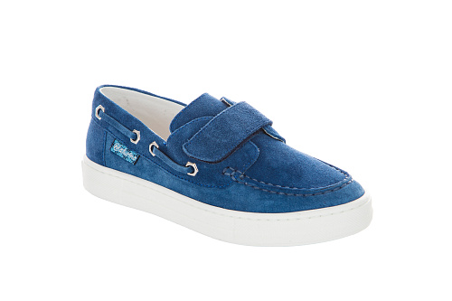 П/ботинки для мальчика Naturino SIGNA VELOUR-azzurro/20-01