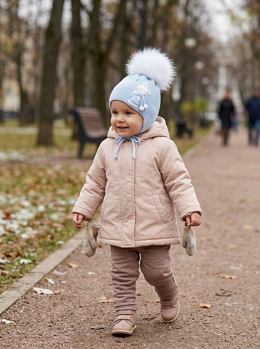 Шапка для девочки Joli Bebe Joli Bebe 5087BGDWB-LIGHT BLUE/22-02