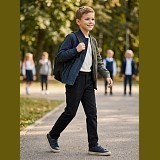 Брюки текстильные для мальчика Tugi Tugi 8054.1/М/24-02