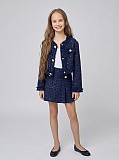 Костюм текстильный для девочки MONIKAMO MONIKAMO JACK-NAVY/М/25-02
