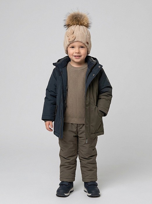 Шапка для мальчика Joli Bebe Joli Bebe 5616BHB-BEIGE/23-02