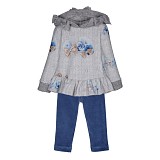 Комплект тр. (джемпер+брюки) для девочки Lapin House Lapin House 202E5420/20-02