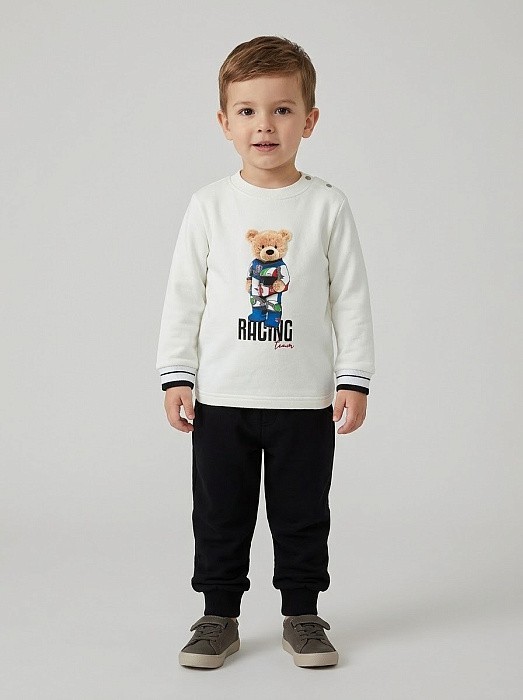 Комплект трикотажный (джемпер+брюки) для мальчика LAPIN PLAYFUL Lapin House 252E5367-12м-18м/М/25-02
