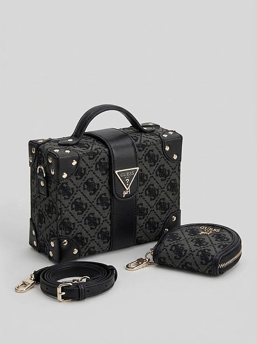 Сумка+кошелек для мелочи для девочки GUESS Guess J6RZ01WK590-JBLK/26-01