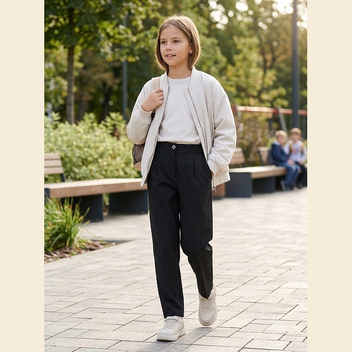 Брюки текстильные для девочки Badi Junior Badi Junior 15119/М/24-02