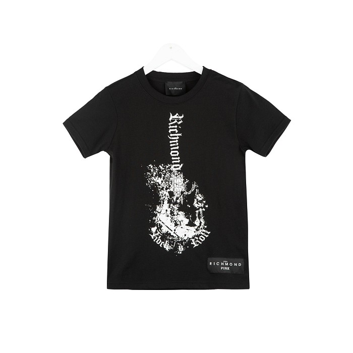 Футболка для мальчика John Richmond  Richmond RBP23016TSSW-BLACK/23-01
