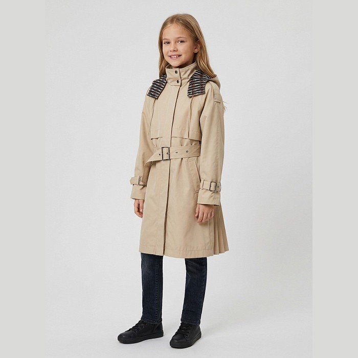 Плащ текстильный для девочки Badi Junior Badi Junior 15132/М/24-02