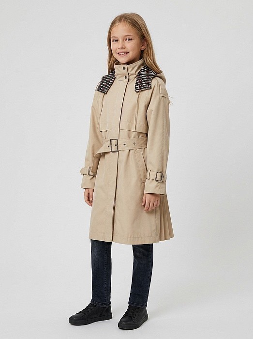 Плащ текстильный для девочки Badi Junior Badi Junior 15132/М/24-02
