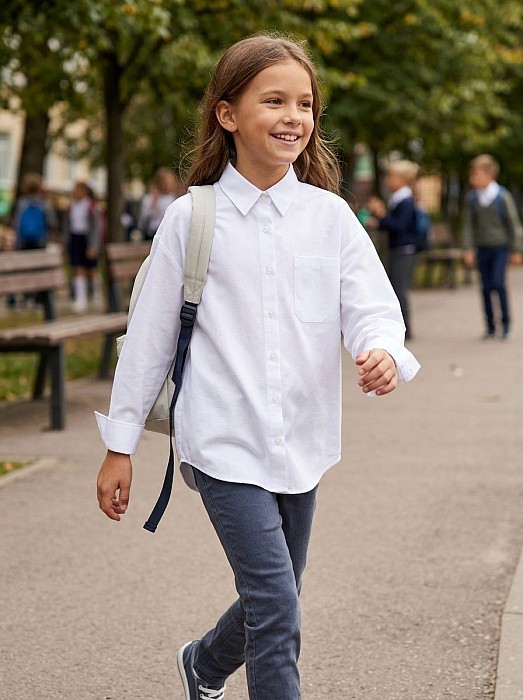 Блузка текстильная для девочки Badi Junior Badi Junior 14851/М/24-02